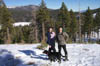 Mike & Lawrence overlooking Spooner Lake