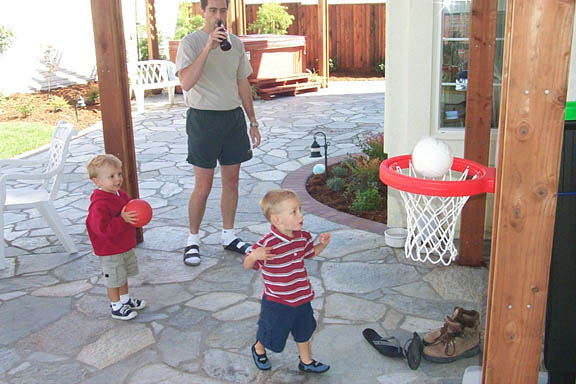 Asten_Evan_Playing_BBall_9-3-00